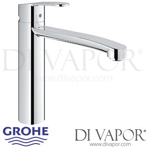 Grohe Eurostyle Cosmopolitan Single-Lever Sink Mixer (1/2 Inch) - 2010 to 2013 - Spare Parts 31124002 GEN1